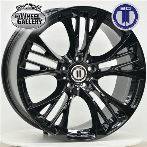 AG WHEELS F10 BLACK 20x10 5/120  PP40 (FRONT) AND P35 (REAR) WHEEL