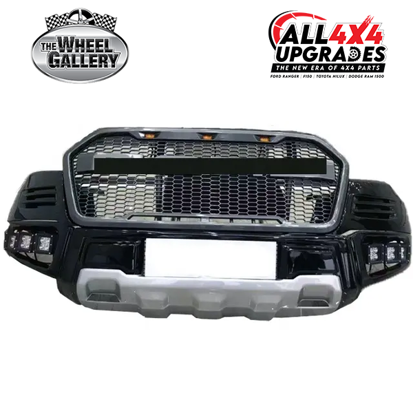 Ford Ranger Front T8/T7 Bumper Kit with LED fog light 2015+