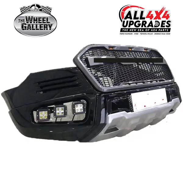 Ford Ranger Front T8/T7 Bumper Kit with LED fog light 2015+