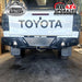 Ford Ranger Rear Steel Bumper 2011-21