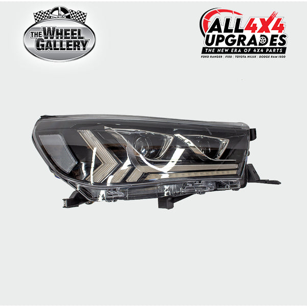 Toyota Hilux Blacked LED Headlights 2015-20