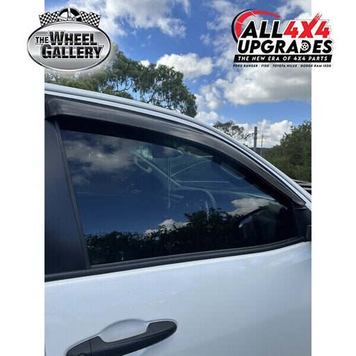 Toyota Hilux Smoked Weather Sheild 2015-24