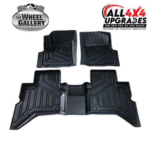 Toyota Hilux Rubber Floor Mat Set 2015-24