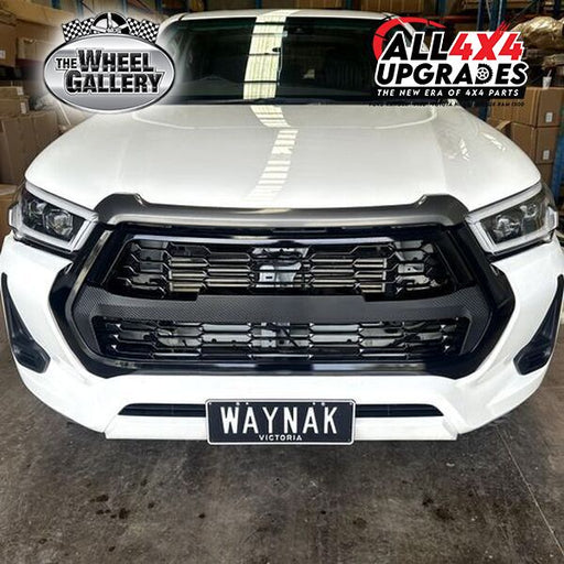 NEW STOCK!!! Toyota Hilux Carbon fibre grille 2021-24