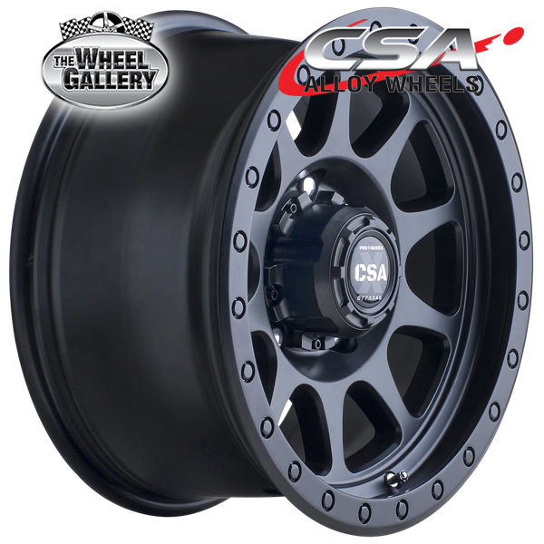 CSA ATTACK SATIN BLACK 16x8 5/150  N12 WHEEL