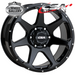 CSA HAWK GLOSS BLACK 16x8 6/139.7  P20 WHEEL