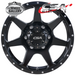 CSA HAWK GLOSS BLACK 16x8 6/139.7  P20 WHEEL