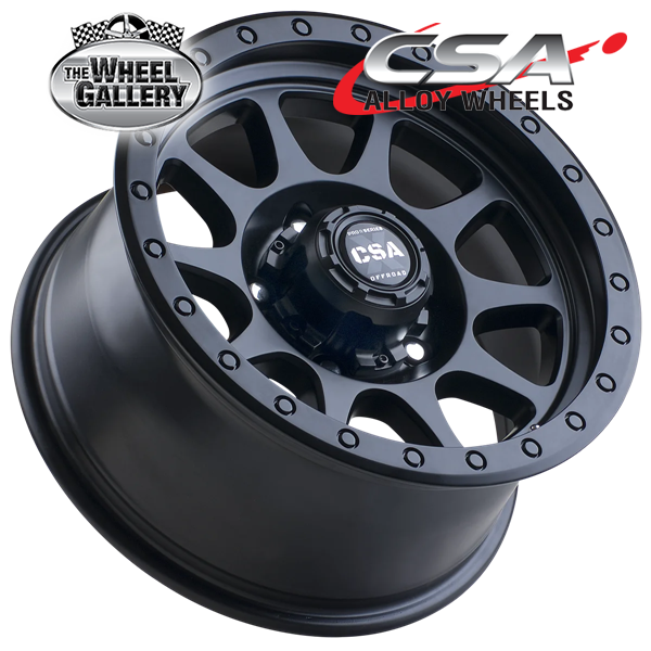 CSA ATTACK SATIN BLACK 16x8 5/150  N12 WHEEL