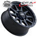 CSA ATTACK SATIN BLACK 16x8 5/150  N12 WHEEL