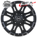 CSA RAPTOR TRAILER/CARAVAN SATIN BLACK 15x6.5 5/114.3  P0 WHEEL