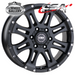 CSA RAPTOR TRAILER/CARAVAN SATIN BLACK 15x6.5 5/114.3  P0 WHEEL