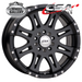 CSA RAPTOR TRAILER/CARAVAN SATIN BLACK 15x6.5 5/114.3  P0 WHEEL