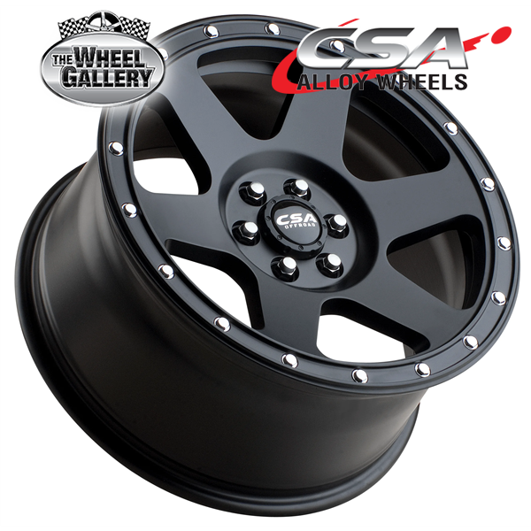 CSA DUNE SATIN BLACK 16x8 5/114.3  P35 WHEEL