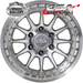 CSA HORIZON FULL MACHINED 17x9 6/139.7  P20 WHEEL