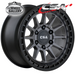 CSA HORIZON FULL MACHINED 17x9 6/139.7  P20 WHEEL