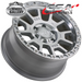 CSA KINETIC FULL MACHINED 17x9 5/150  N12 WHEEL