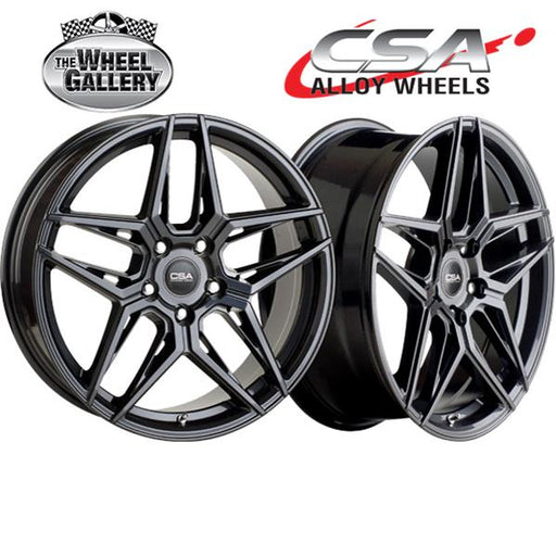 CSA MONZA DARK GRAPHITE 17x8 5/114.3  P38 WHEEL