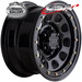 CSA RANGER MT - R-HOLE BLACK IMITATION BEADLOCK 16x8 6/139.7  P0 WHEEL