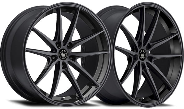 KONIG OVERSTEER GLOSS BLACK 17x8 5/114.3  P40 WHEEL