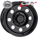 CSA RANGER AT - D-HOLE BLACK 16x7 5/114.3  P35 WHEEL