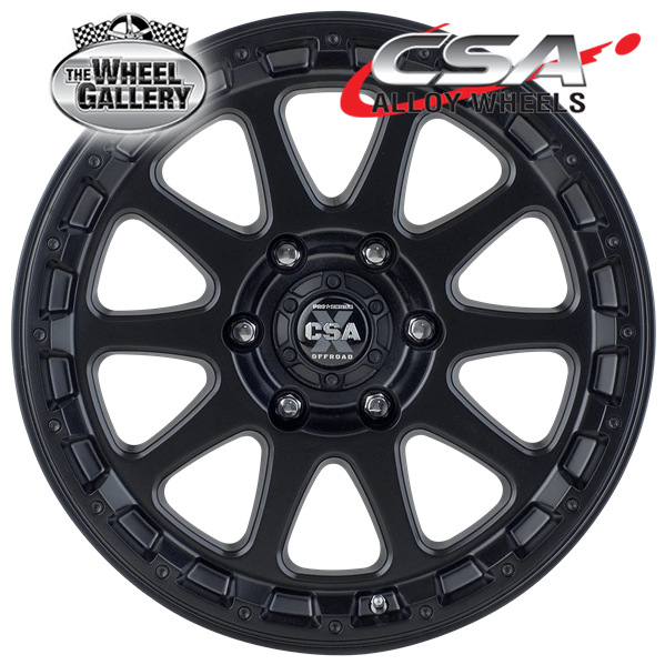 CSA RECOIL FULL MACHINED 17x8.5 6/139.7  P20 WHEEL