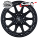 CSA RECOIL FULL MACHINED 17x8.5 6/139.7  P20 WHEEL