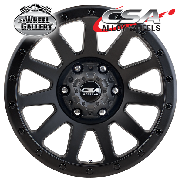 CSA RIDGELINE FULL MACHINED 15x7 5/139.7  P0 WHEEL