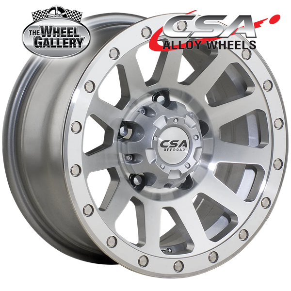 CSA RIDGELINE FULL MACHINED 15x7 5/139.7  P0 WHEEL