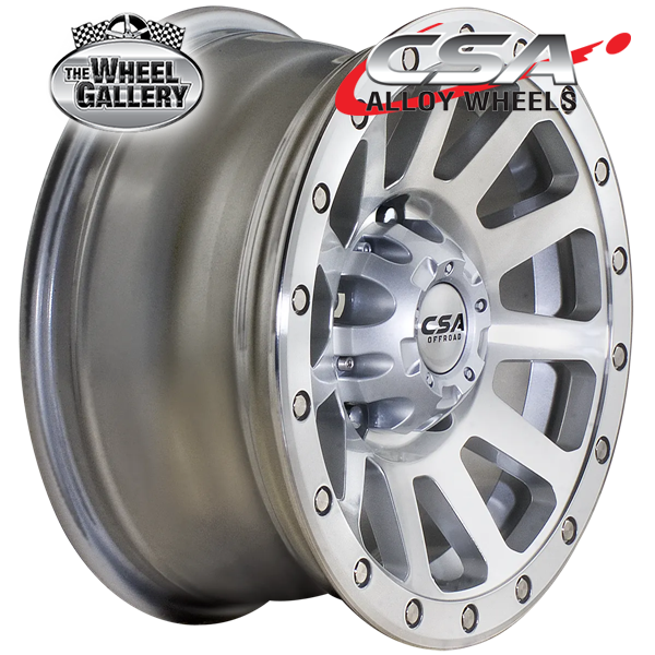 CSA RIDGELINE FULL MACHINED 15x7 5/139.7  P0 WHEEL