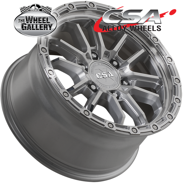 CSA THOR FULL MACHINED 17x9 6/139.7  P20 WHEEL