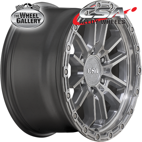 CSA THOR FULL MACHINED 17x9 6/139.7  P20 WHEEL