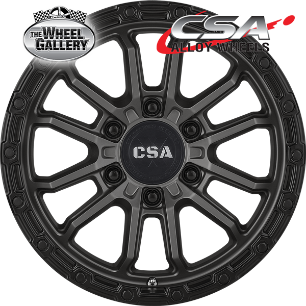 CSA THOR FULL MACHINED 17x9 6/139.7  P20 WHEEL