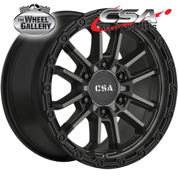 CSA THOR FULL MACHINED 17x9 6/139.7  P20 WHEEL