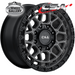 CSA THUNDER FULL MACHINED 17x9 6/139.7  P0 WHEEL