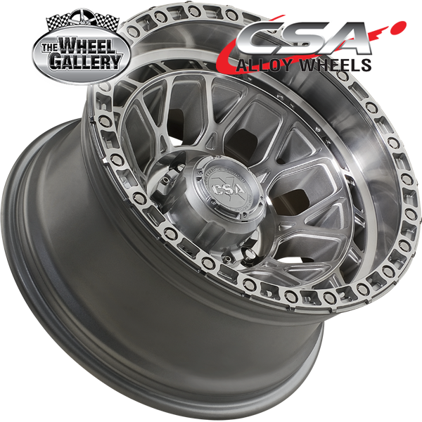 CSA THUNDER FULL MACHINED 17x9 6/139.7  P0 WHEEL