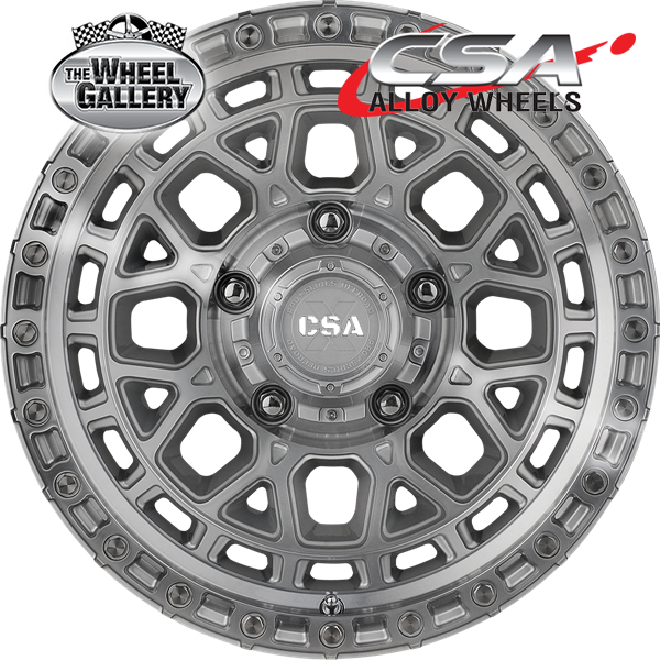 CSA THUNDER FULL MACHINED 17x9 6/139.7  P0 WHEEL