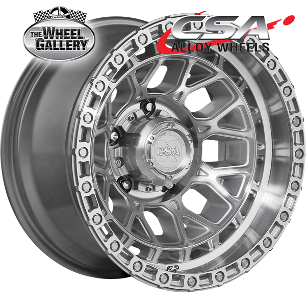 CSA THUNDER FULL MACHINED 17x9 6/139.7  P0 WHEEL