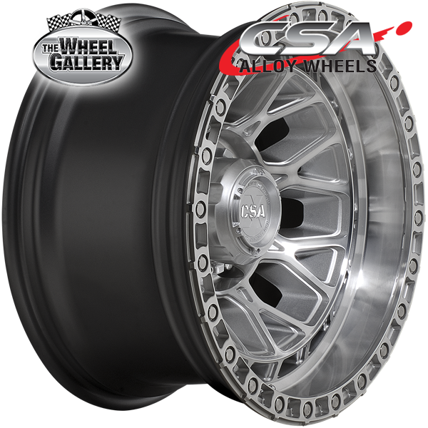 CSA THUNDER FULL MACHINED 17x9 6/139.7  P0 WHEEL