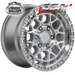 CSA THUNDER FULL MACHINED 17x9 6/139.7  P0 WHEEL