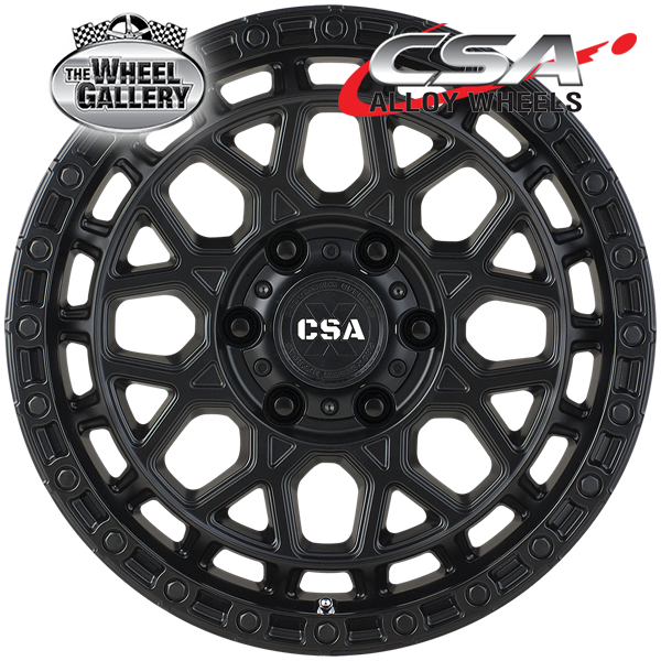 CSA THUNDER FULL MACHINED 17x9 6/139.7  P0 WHEEL