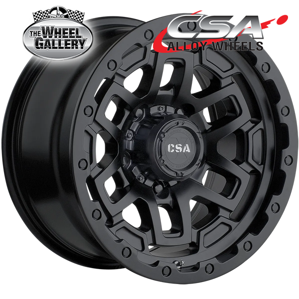 CSA WRATH SATIN BLACK 17x9 5/150  N12 WHEEL