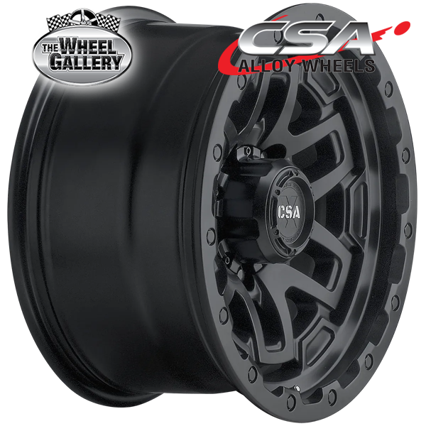 CSA WRATH SATIN BLACK 17x9 5/150  N12 WHEEL