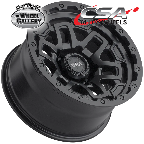 CSA WRATH SATIN BLACK 17x9 5/150  N12 WHEEL