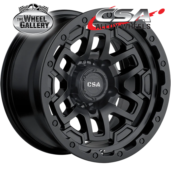 CSA WRATH SATIN BLACK 17x9 5/150  N12 WHEEL