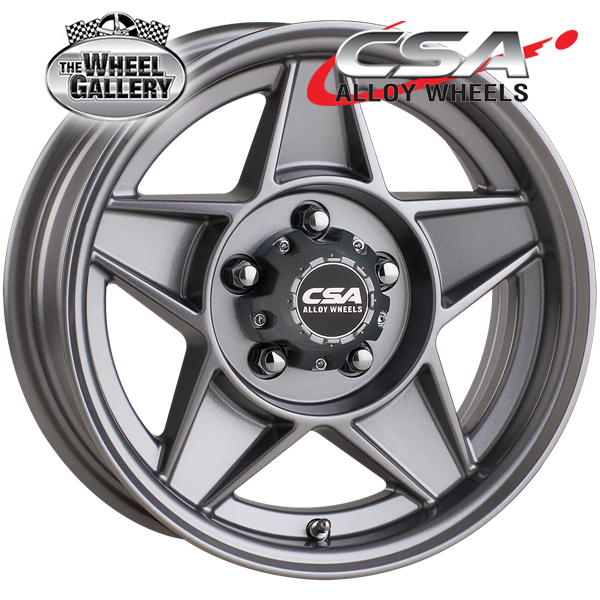 CSA BATHURST TRAILER SILVER GREY 13x5 5/108  P10 WHEEL