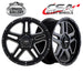 CSA BRONX GLOSS BLACK MILLED 18x9 5/150  P40 WHEEL