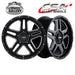 CSA BRONX GLOSS BLACK MILLED 18x9 5/150  P40 WHEEL