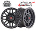 CSA COMBAT SATIN BLACK 17x8.5 6/139.7  P10 WHEEL