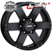 CSA COMMANDO SATIN BLACK 16x7 6/139.7  P20 WHEEL