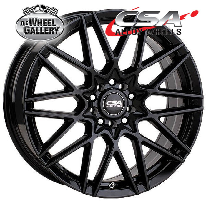 CSA HOTWIRE GLOSS BLACK 15x6 4/100  P40 WHEEL